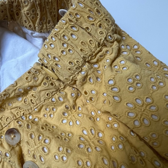 Kate Quinn Yellow High-Waisted Shorts - Picture 2 of 5